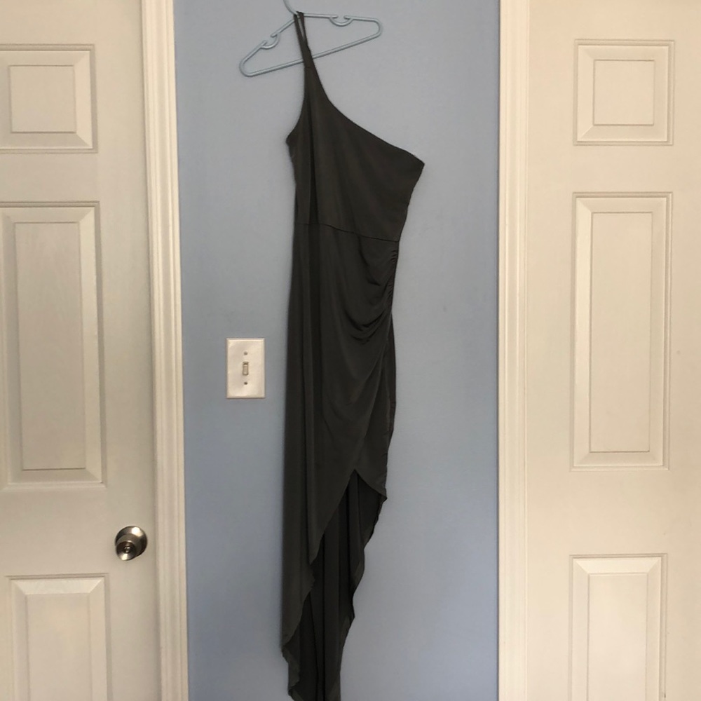 Charolette Russe high low dress with high slit